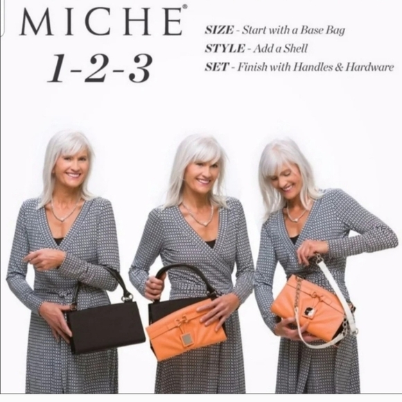 Miche Brown Corduroy Purse Shell - Picture 11 of 11